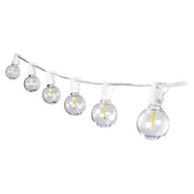 G40 LED STRING LIGHTS WHT