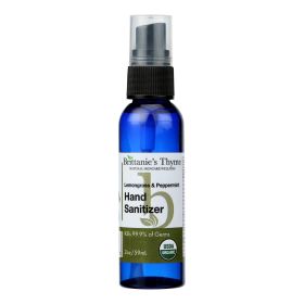 Brittanie's Thyme - Organic Hand Sanitizer - Lemongrass - 2 Oz.